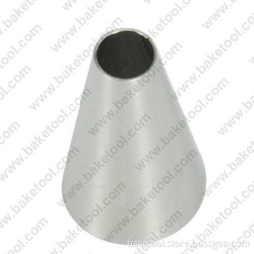 Stainless steel304 cake decorating round pastry nozzles